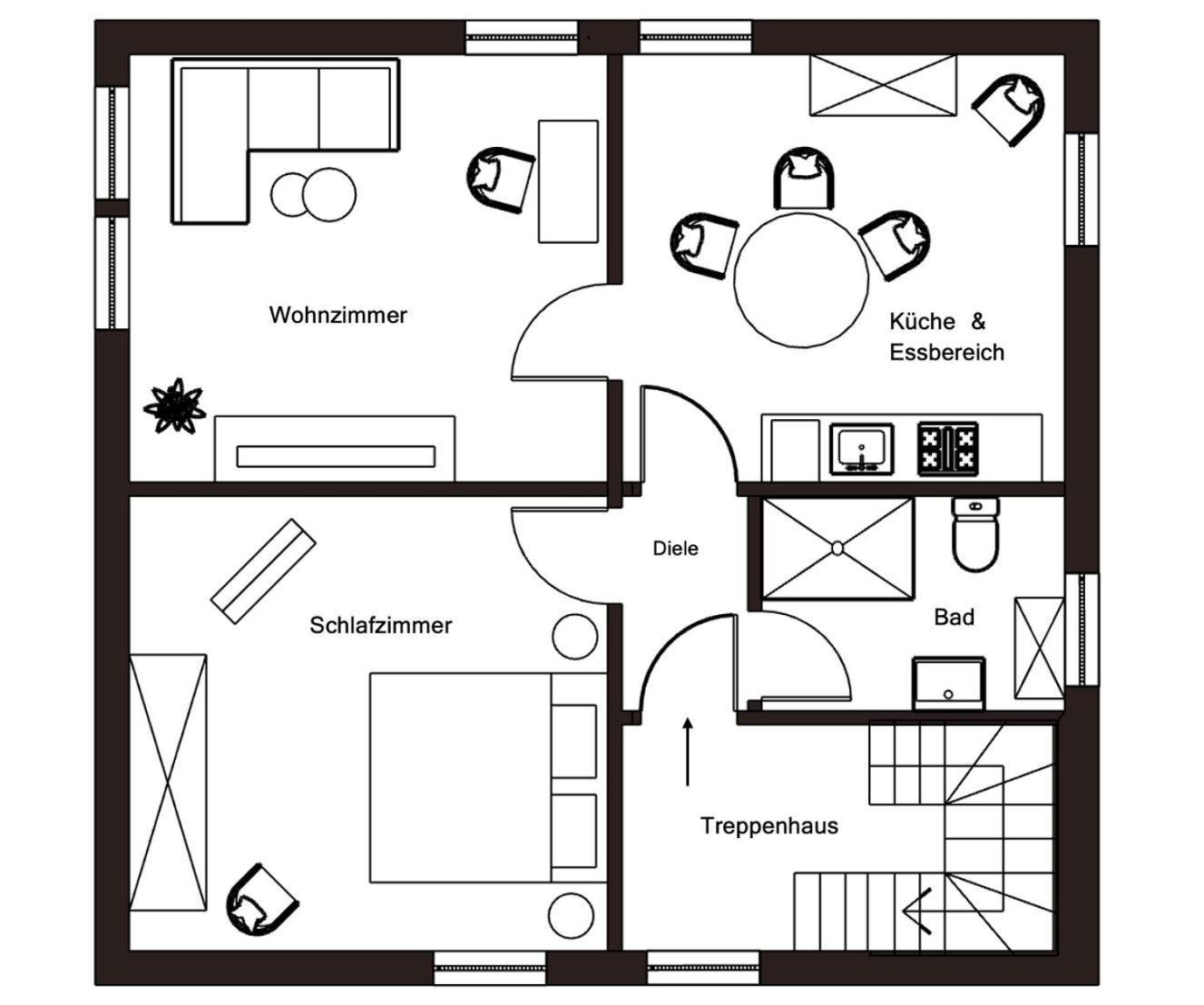 Cozy City Apartment Daun - Ferienwohnung Eksteriør billede